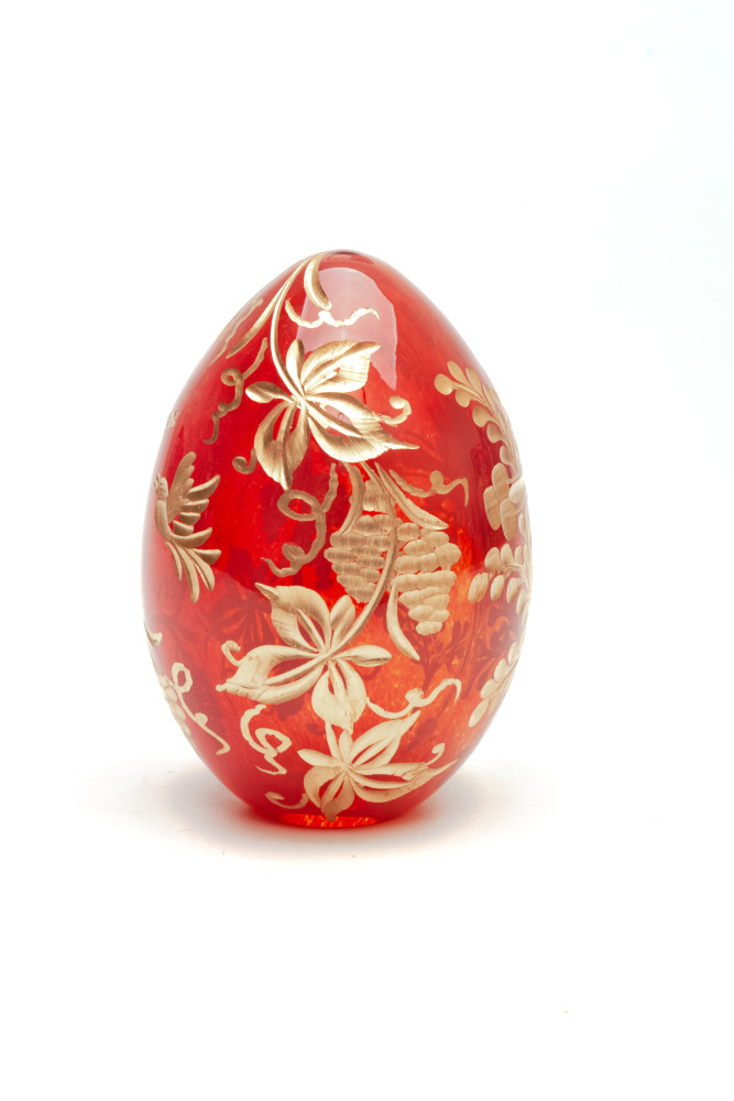 Engraved Crystal Imperial Easter Egg