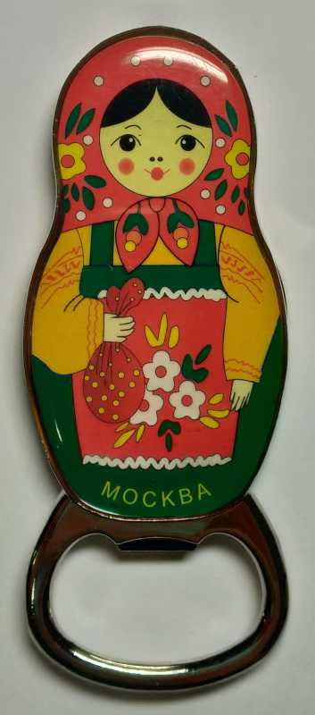 Matryoshka Magnet Bottle Opener