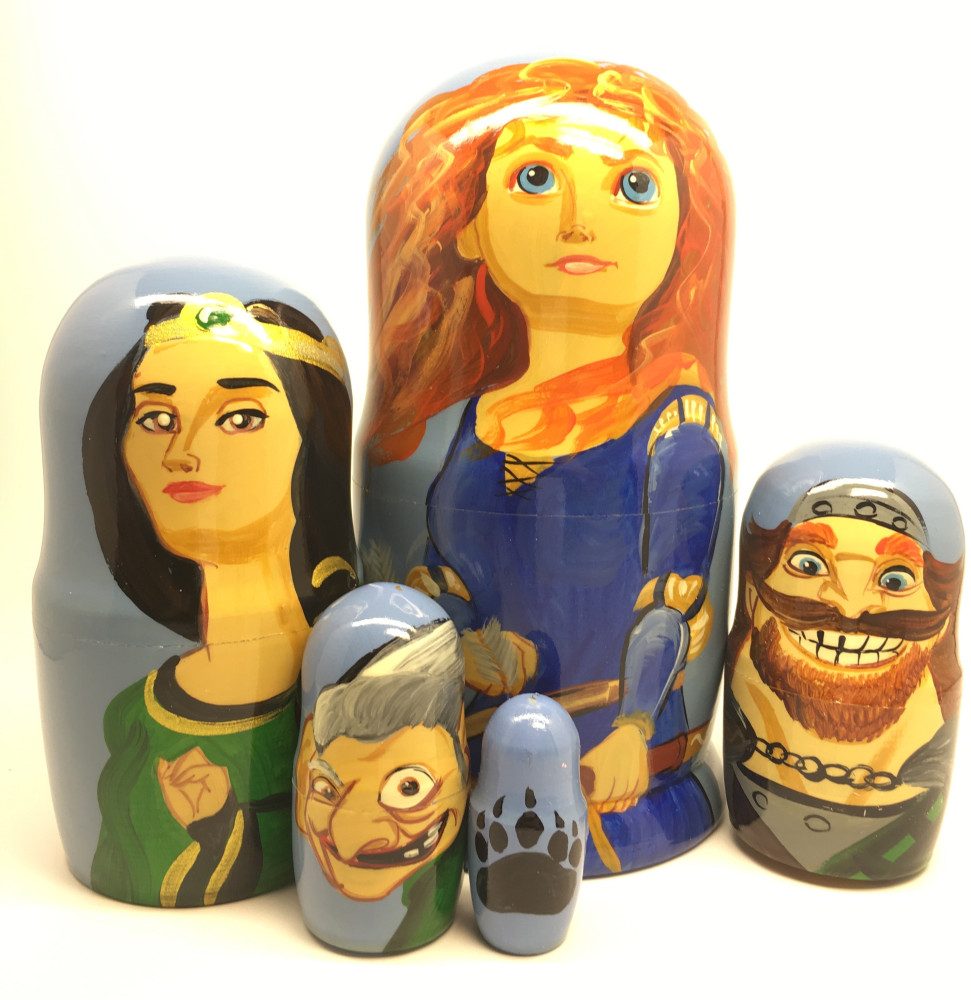 Brave Nesting Doll 5pcs Big