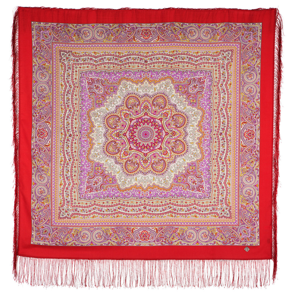 Shop Double-Thread Woolen Yarn Scarves 110х110 cm Платок «Северянка» online at Skazka.site | Eligible for fast shipping and free returns. Платок «Северянка»