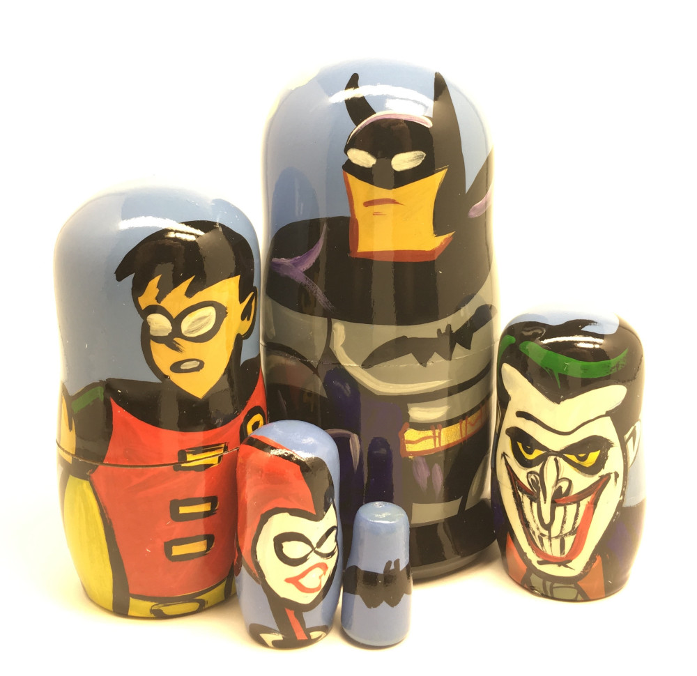 Batman Matryoshka Doll 5pcs