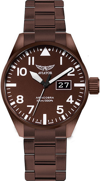 Швейцарские наручные часы Aviator V.1.22.8.151.5