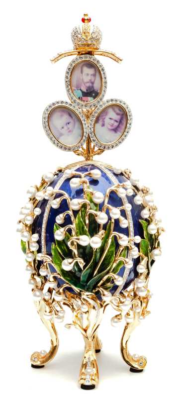 260 mm May-Lily Blue Music Easter Egg