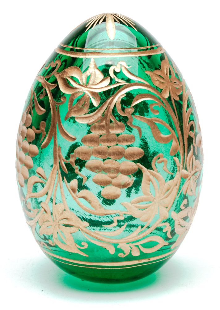 Engraved Crystal Imperial Easter Egg