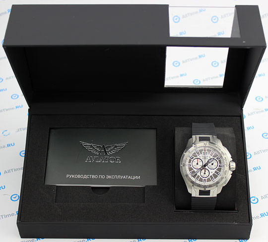 Швейцарские наручные часы Aviator M.2.19.0.135.6 с хронографом