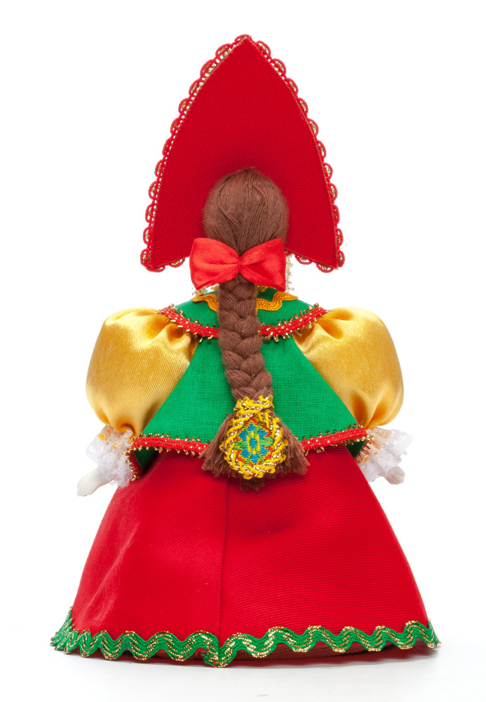 Russian Girl Porcelain Doll 