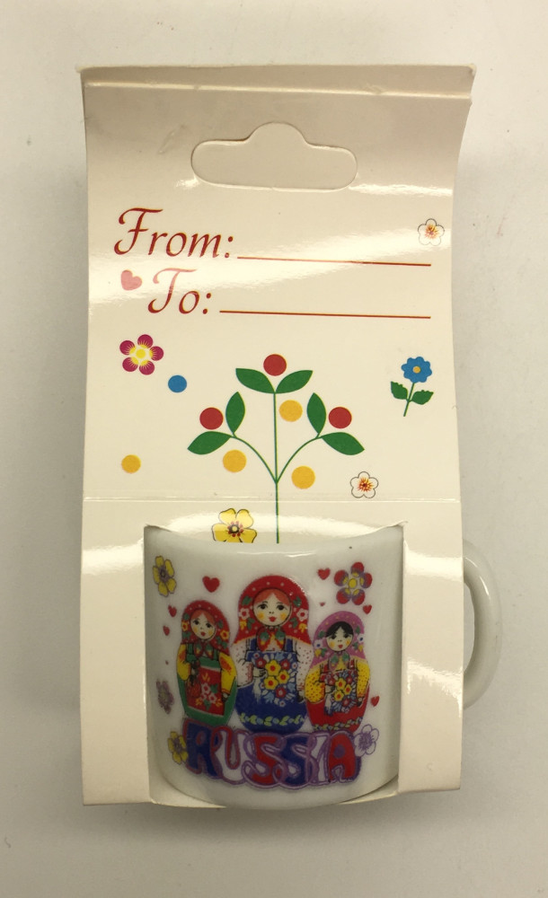 Matryoshka Mug Fridge Magnet