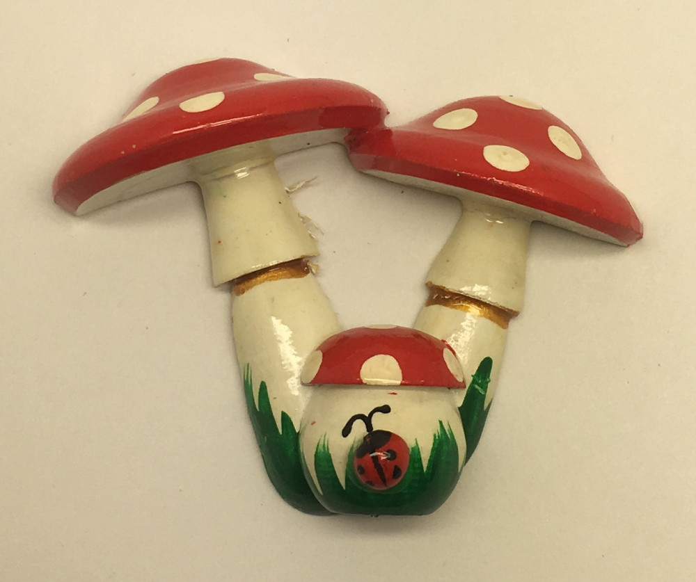Mushroom Fridge Magnet