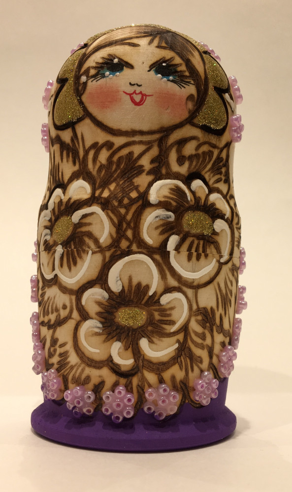 U 5pcs Burning Dolls with beads