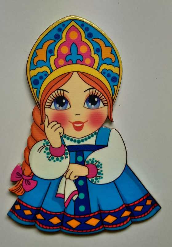 90x60 mm Matryoshka (by Birch Gifts)