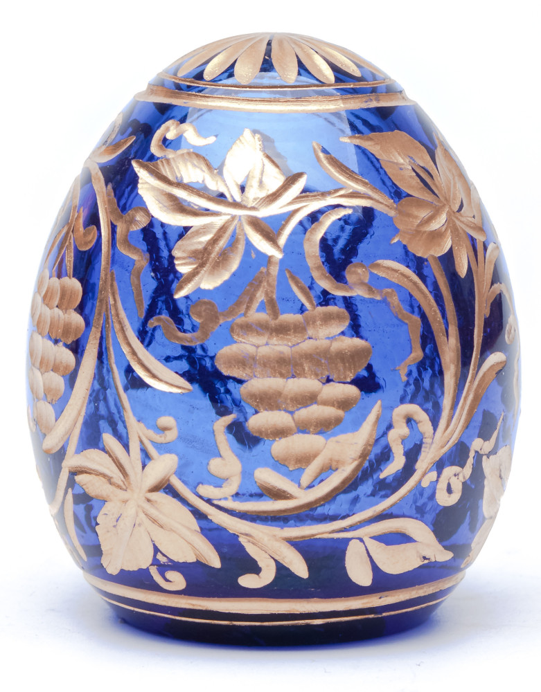 Engraved Crystal Imperial Easter Egg