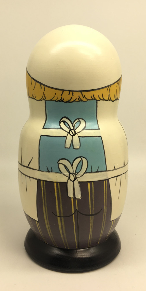U 5pcs Artist Painting Big Malutinskaya Matryoshka