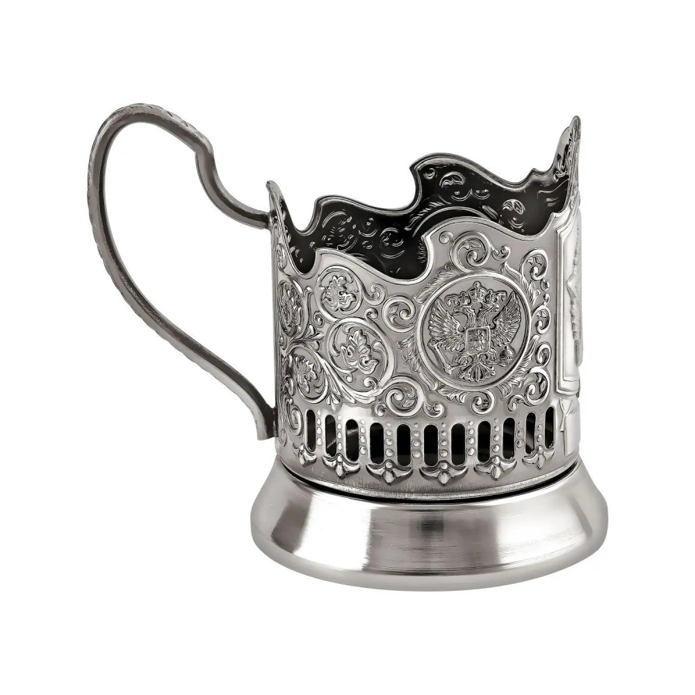 Order of Victory nickel plated tea glass holder
