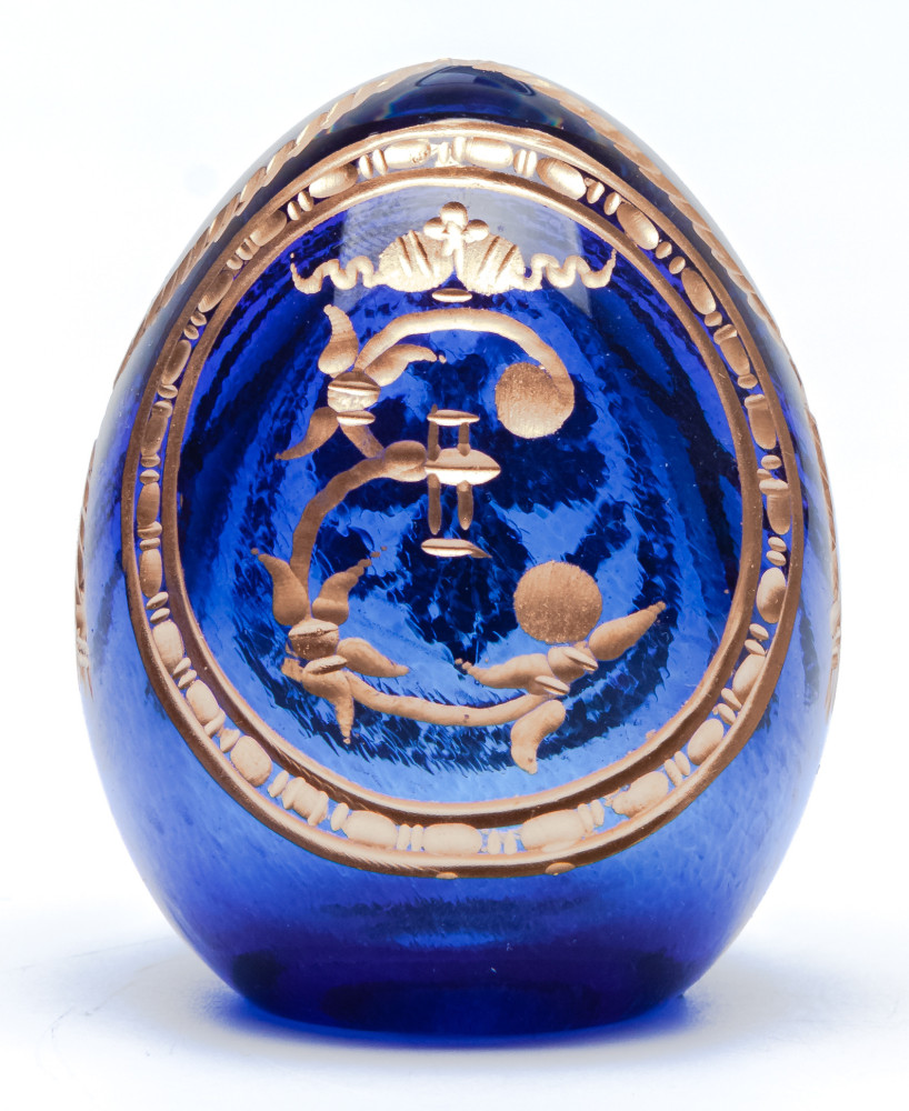 Engraved Crystal Imperial Easter Egg