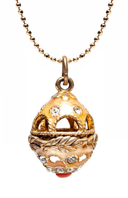 Jug Pink Egg Pendant