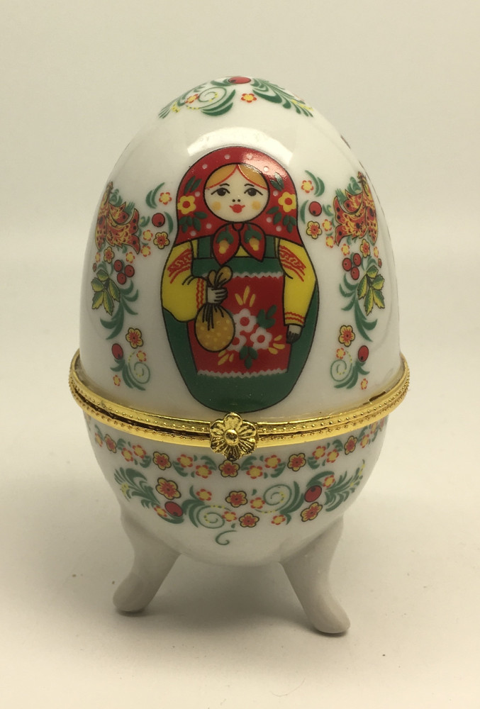 Easter Egg Box with Matryoshka