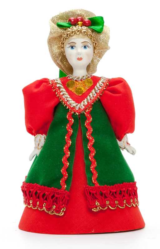 Russian Girl Porcelain Doll 