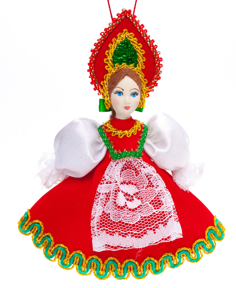 Shop Christmas Tree Ornaments Dolls Кукла в русском костюме online at Skazka.site | Eligible for fast shipping and free returns. Кукла в русском костюме