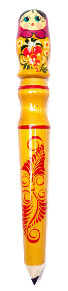 280 mm Russian Matryoshka Pencil (by Pinocchio)