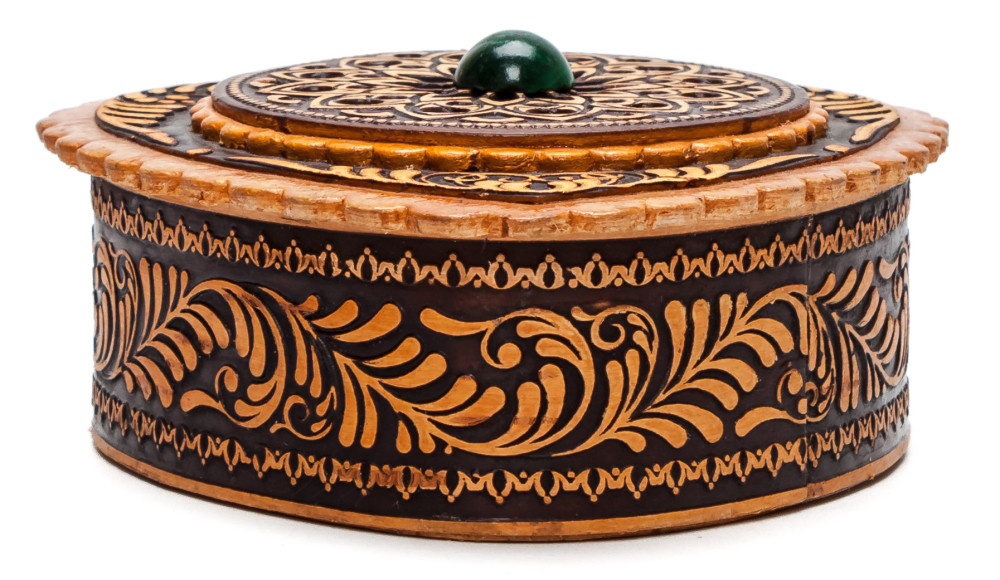 Hand Made Birch Bark Box