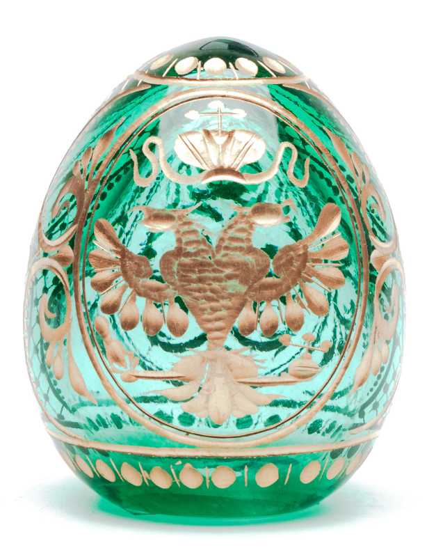 Engraved Crystal Imperial Easter Egg