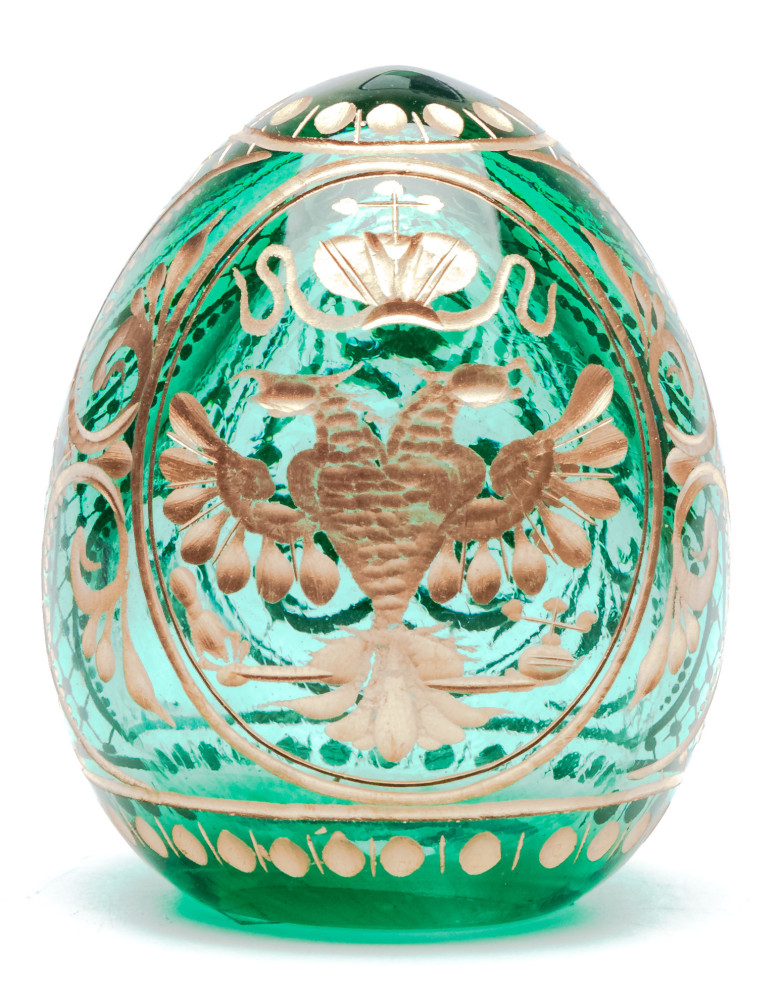 Engraved Crystal Imperial Easter Egg