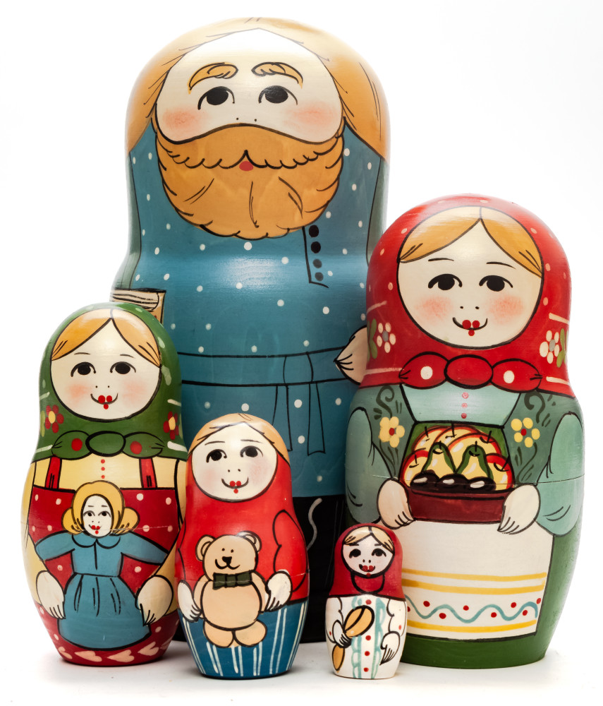 Shop Exclusive Nesting Dolls 160 mm Man with a Book hand painted Traditional Russian Wooden Matryoshka doll 5 pcs (by Sergey Malyutin) online at Skazka.site | Eligible for fast shipping and free returns. 160 mm Man with a Book hand painted Traditional Russian Wooden Matryoshka doll 5 pcs (by Sergey Malyutin)