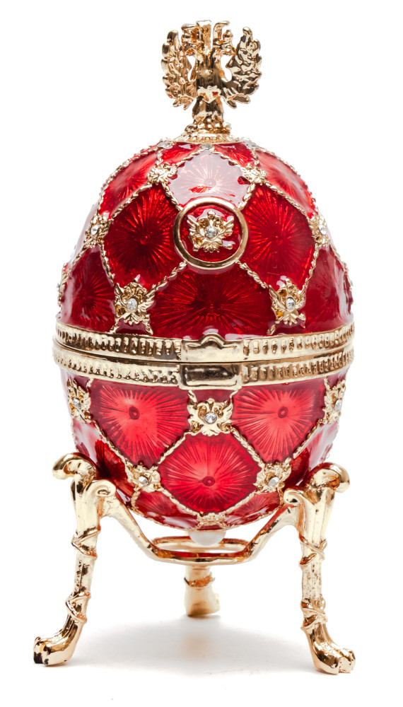 115 mm Double-headed Eagle Imperial Coronation Easter Egg