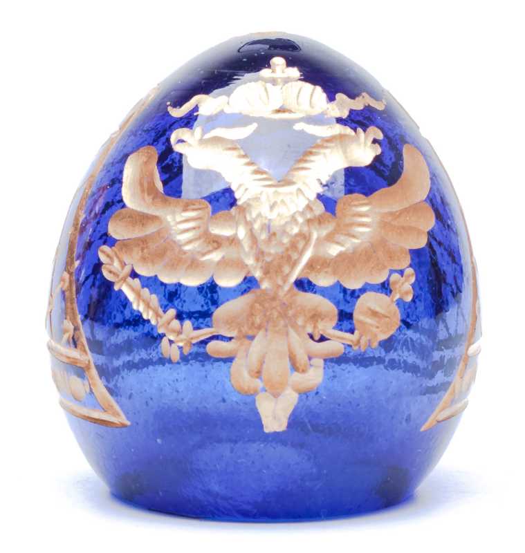 Engraved Crystal Imperial Easter Egg