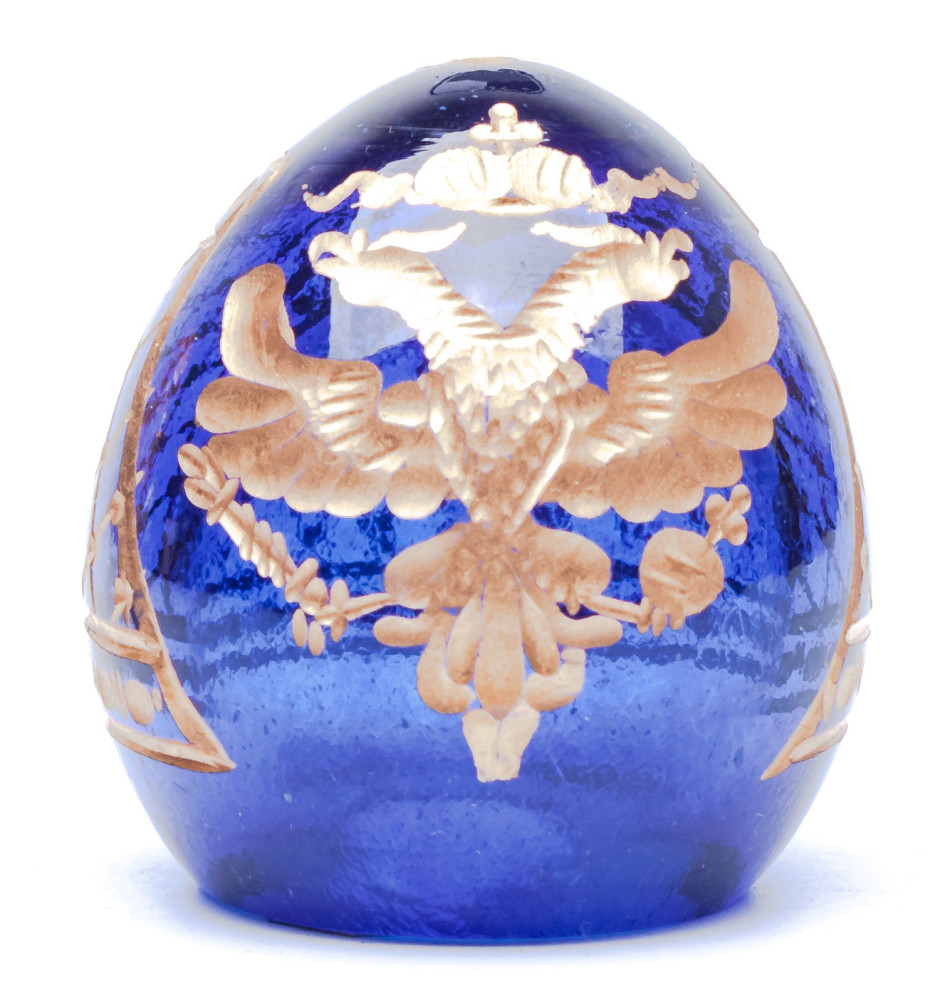 Engraved Crystal Imperial Easter Egg