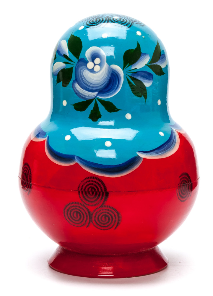 Semenovskaya blue round 10pcs