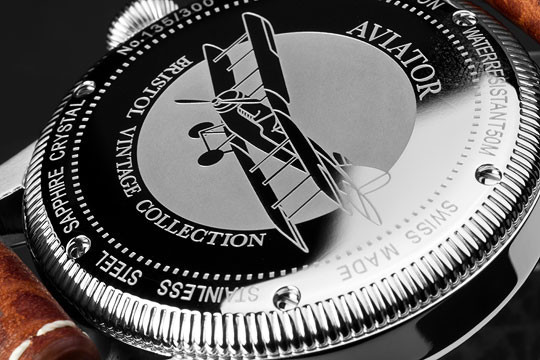 Швейцарские механические наручные часы Aviator V.3.18.0.099.4