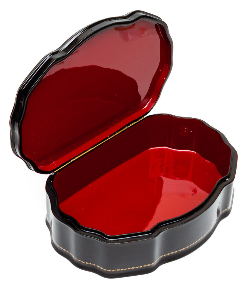220x165mm Moscow Kremlin Hand Painted Jewellery Box (by Alexander G Studio)