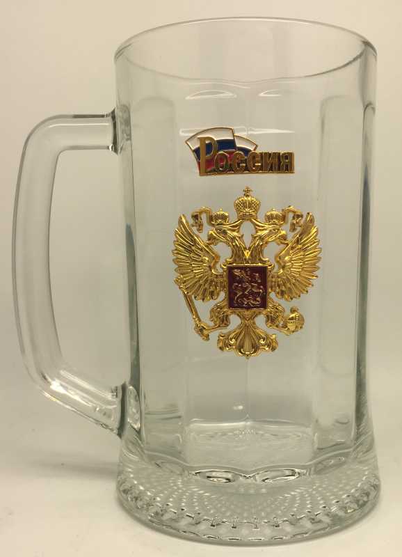 Russia Сoat of Arms Beer Mug