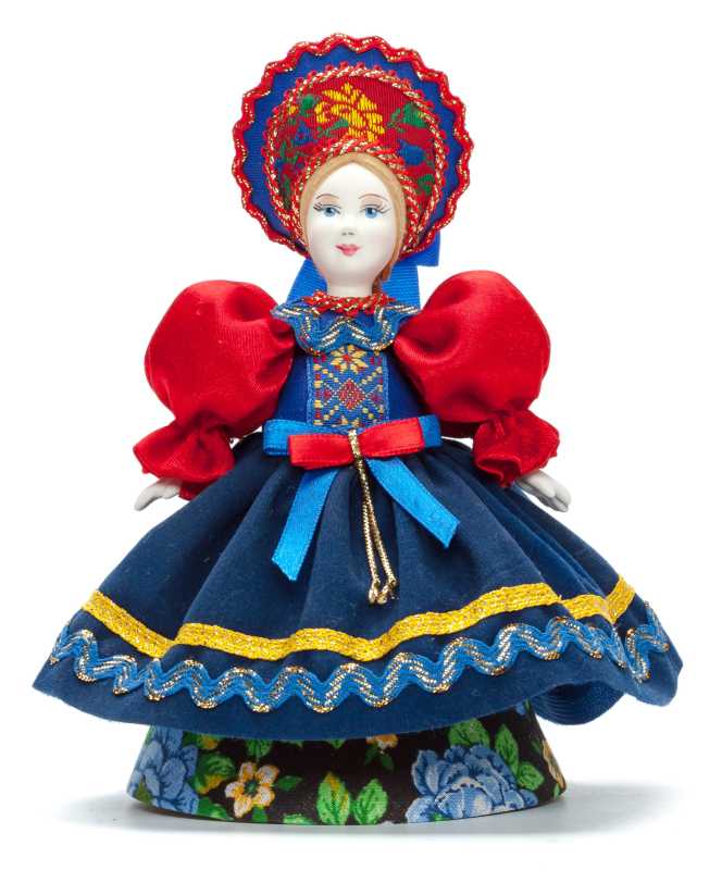 170 mm Young Lady Porcelain Doll (by Le Russe)
