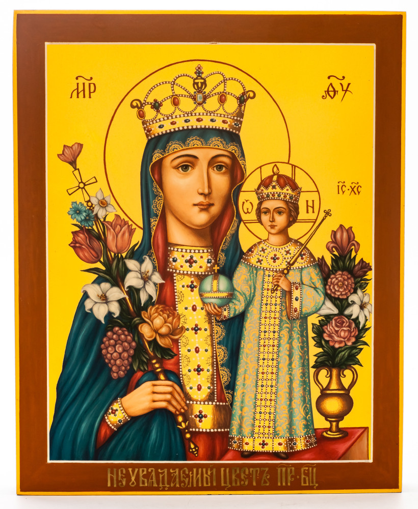 180x220mm Unfading Color handpainted wooden Icon (by Galina Studio)