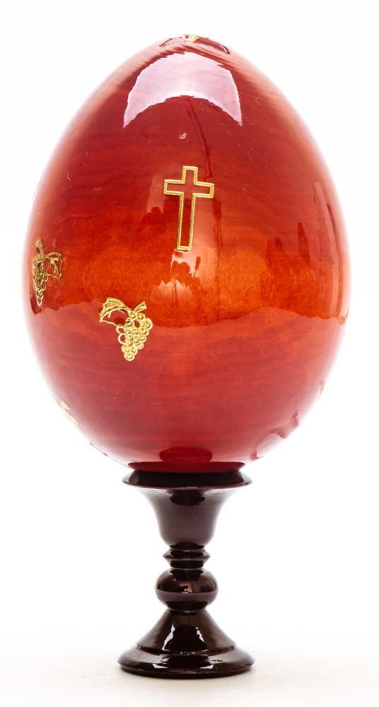 180 mm Godmother hand painted on wooden egg (by Hamlet Crafts)