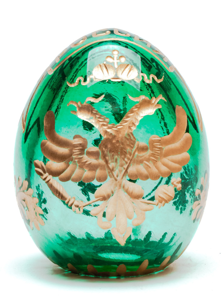 Engraved Crystal Imperial Easter Egg