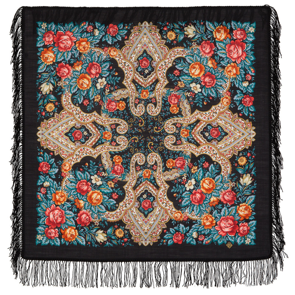 Shop Woolen Scarves with Woolen Fringe 89x89 cm 89x89 cm Tender feelings Woolen Shawl with Woolen Fringe Pavlovo Posad Manufactory online at Skazka.site | Eligible for fast shipping and free returns. 89x89 cm Tender feelings Woolen Shawl with Woolen Fringe Pavlovo Posad Manufactory