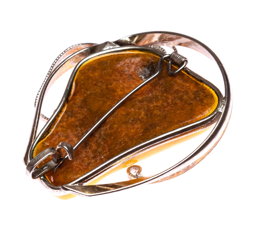 21 g Baltic Amber Brooch