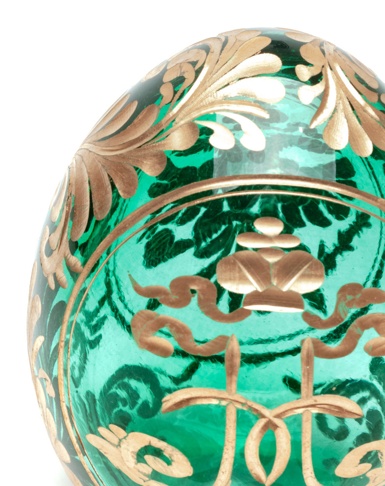 Engraved Crystal Imperial Easter Egg