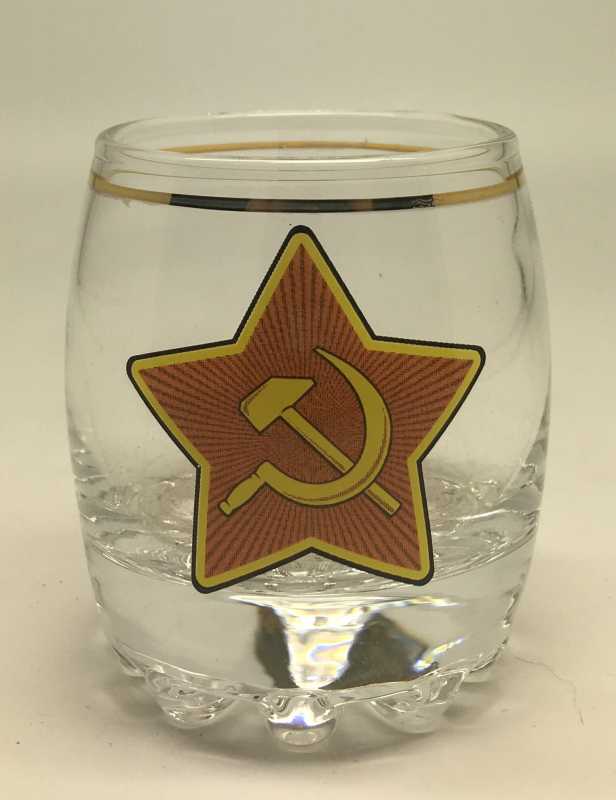 Hammer and Sickle Shot Glass