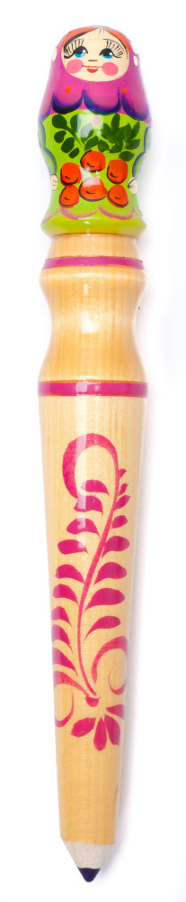 280 mm Russian Matryoshka Pencil (by Pinocchio)