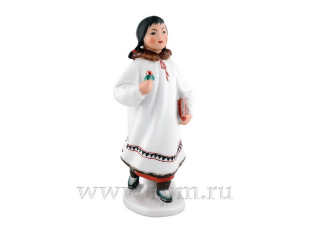 Скульптура Якутка с цветком арт. 82.00959.00.1