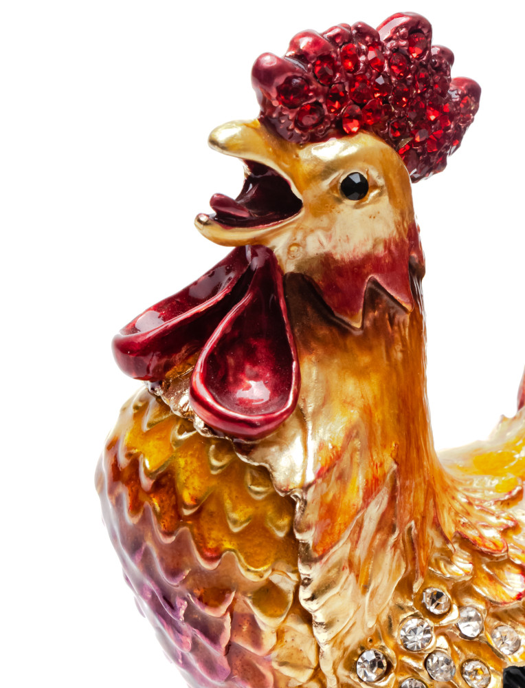 105 mm Cockerel Jewellery Box