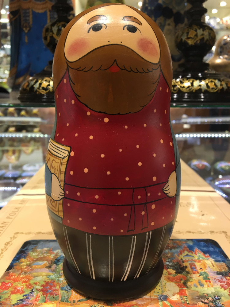 Shop Exclusive Nesting Dolls Father merchant and his big family online at Skazka.site | Eligible for fast shipping and free returns. Father merchant and his big family