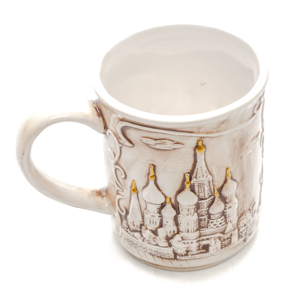 Moscow Attractions Ceramic Mug