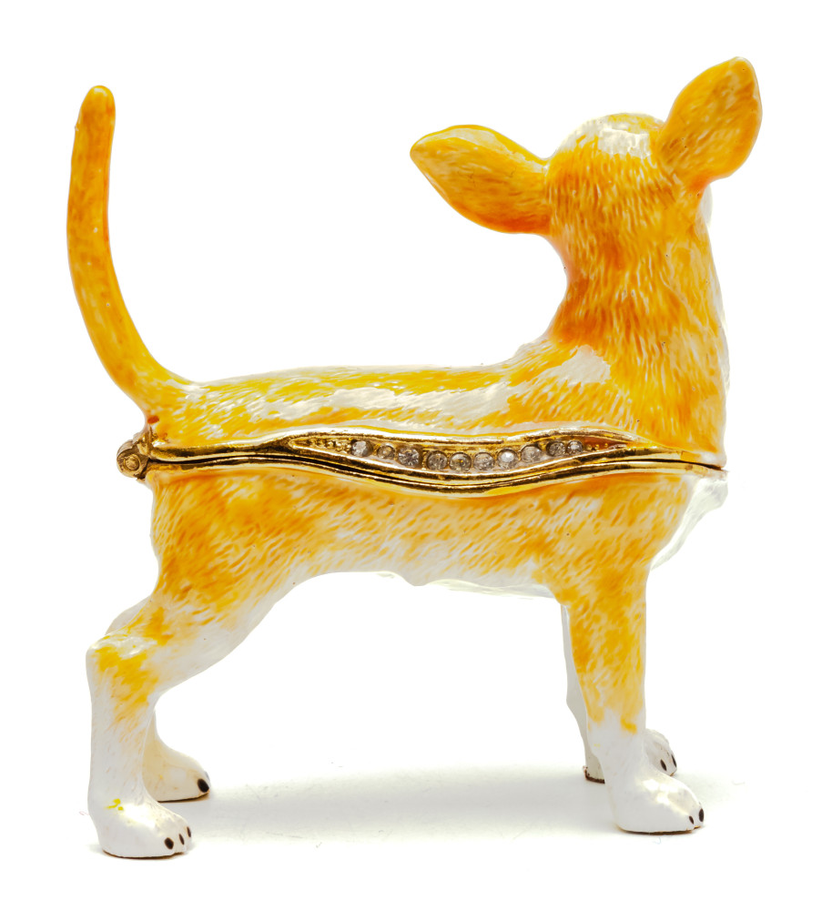 70 mm Chihuahua Jewellery Box