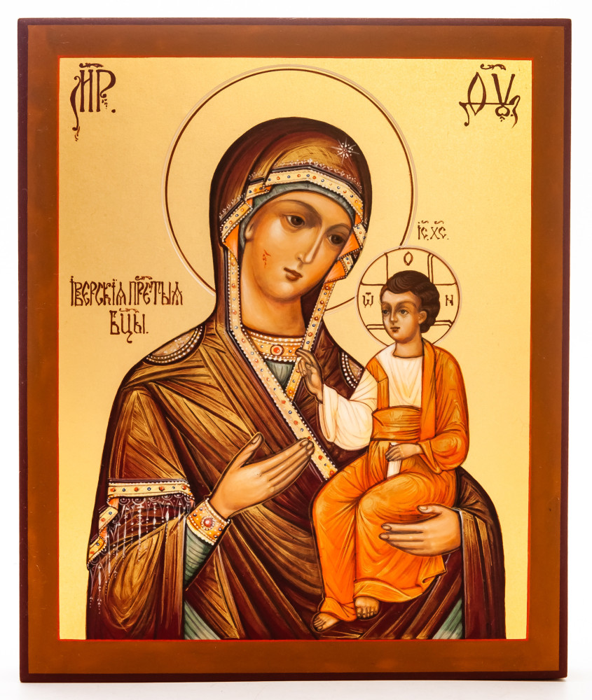 150x180mm Tverskaya Godmother handpainted wooden Icon (by Galina Studio)