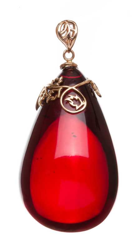 24 g Baltic Amber Pendant